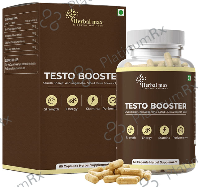 Herbal Max Testo Booster Capsule