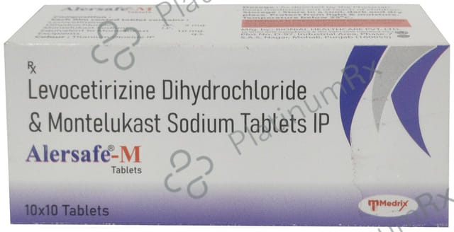 Alersafe 5/10mg M Tablet 10s