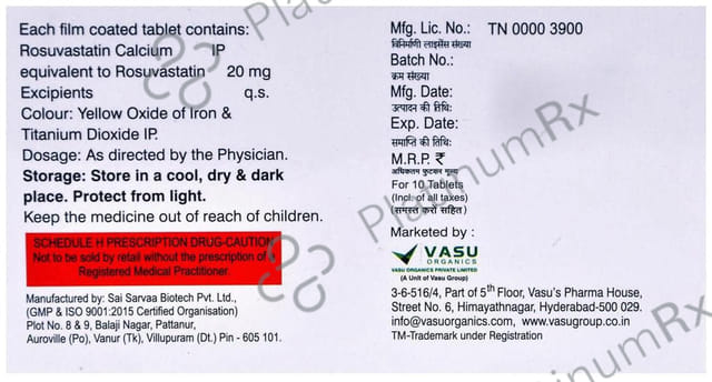 Adipostat 20mg Tablet 10s