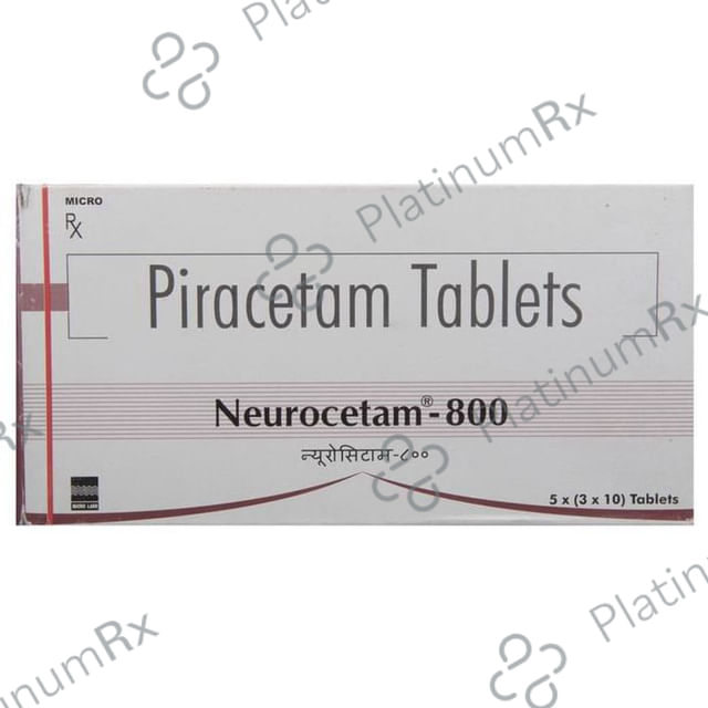 Neurocetam 800 Tablet 10 Tablet