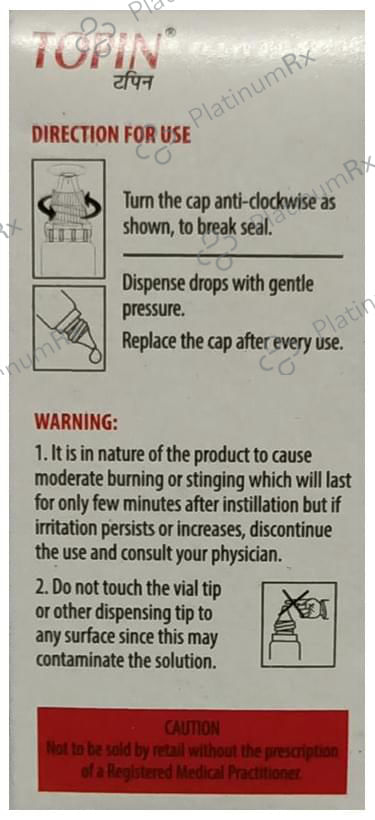 Topin Eye Drop 10 Eye Drop