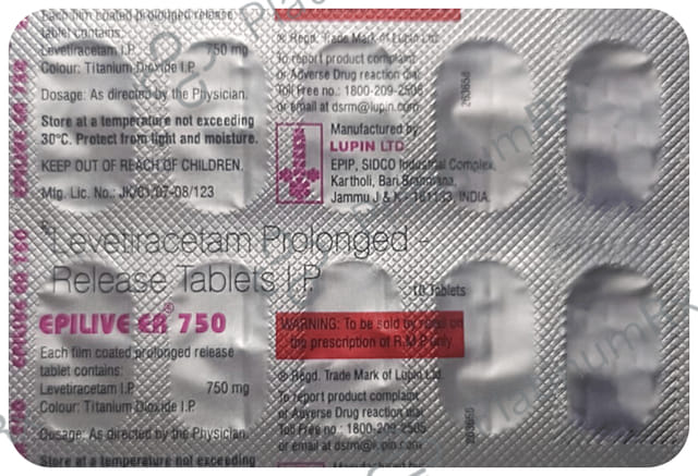 Epilive ER 750 Tablet