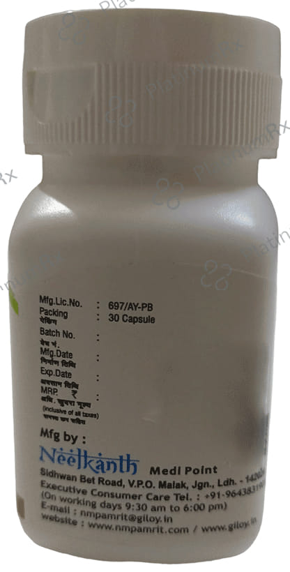 Neelkanth Medi Point Lecox Capsule for Leucorrhoea