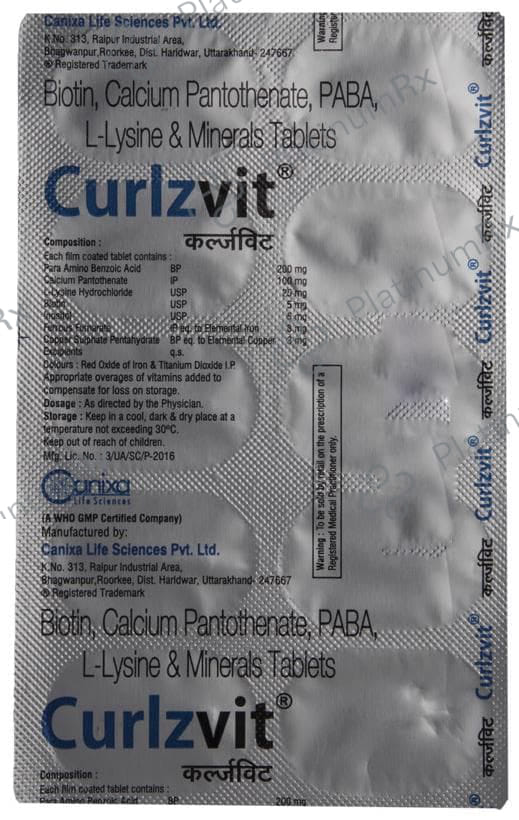 Curlzvit Tablet 10s