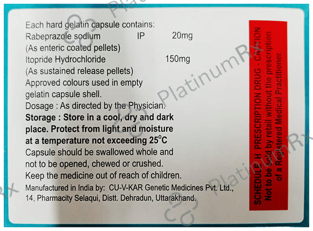 Ulcerab IT 20mg/150mg Capsule