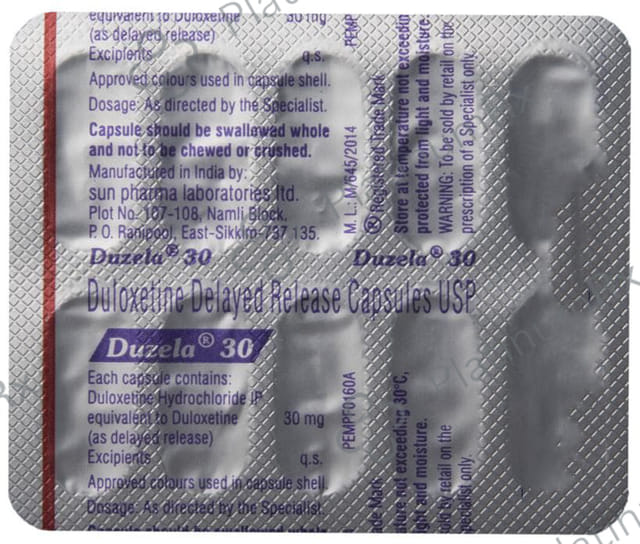 Duzela 30mg Capsule DR 10s