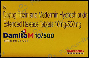 Damita M 10/500 Tablet ER 10 Tablet ER