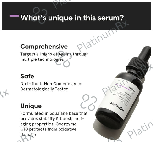 Minimalist 0.3% Face Serum 30ml