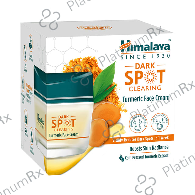 Himalaya Dark Spot Clearing Face Cream Turmeric