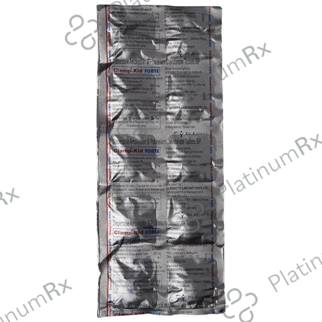 Clamp Kid 400/57mg Forte Tablet 10s