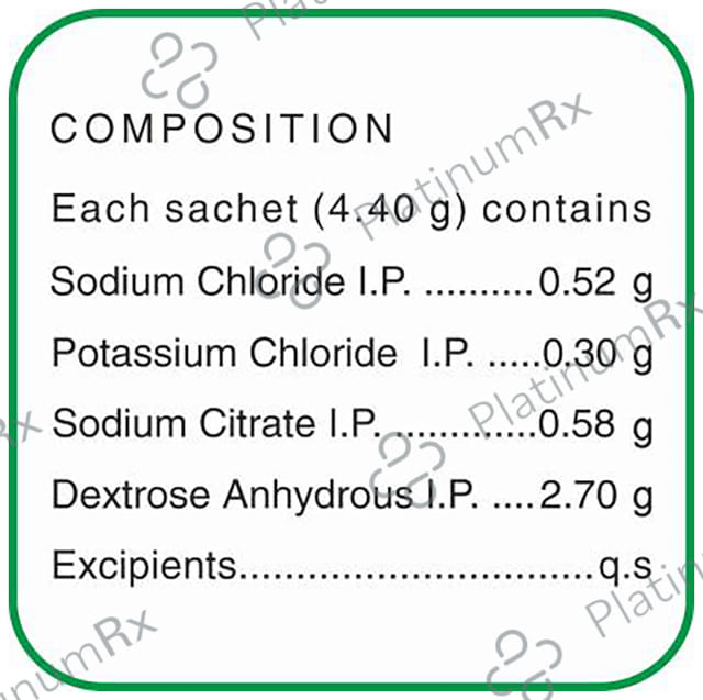 Electral ORS Orange Flavour Powder 21.8gm