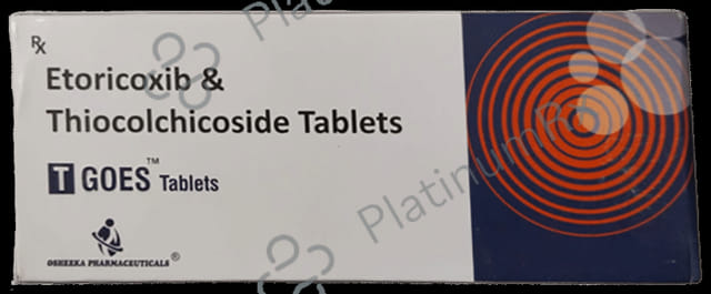 T Goes 60/4mg Tablet 10s