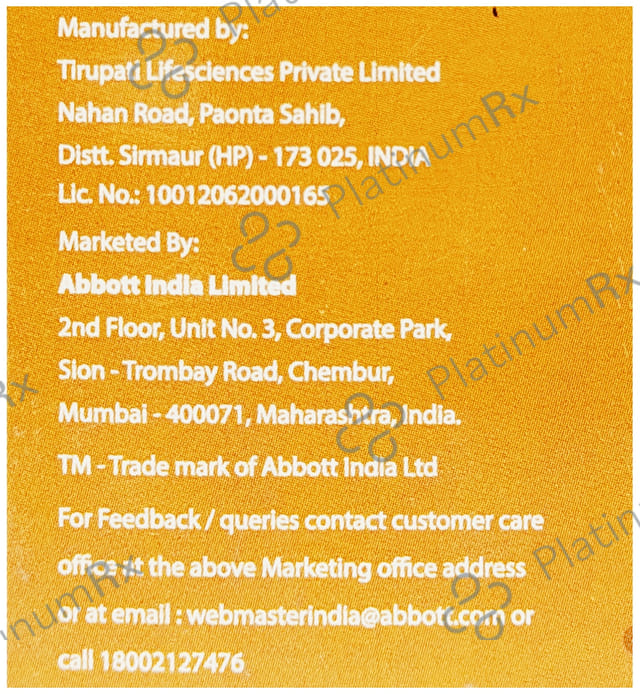 Udistrong Sachet Gluten Free 6.5gm