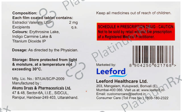 Emiphil 2mg Tablet 28s