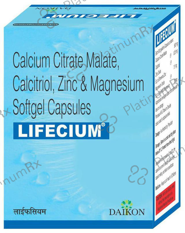 Lifecium Softgel Capsule