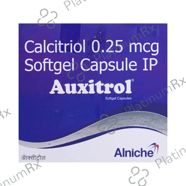 Auxitrol 0.25mcg Capsule 10s