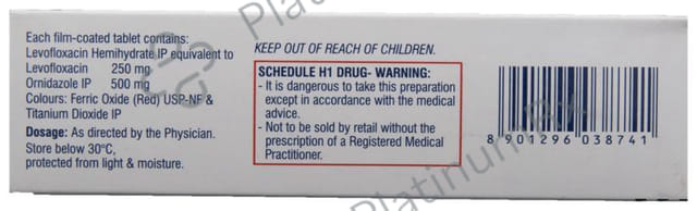 Loxof OZ 250/500mg Tablet 10s