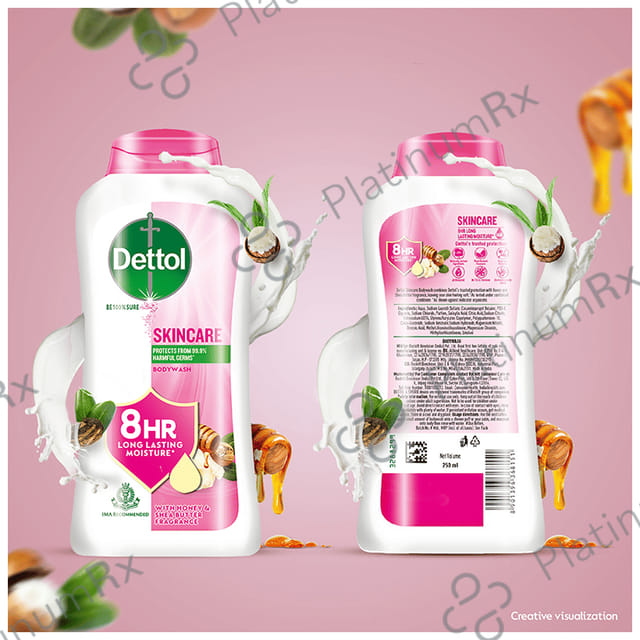 Dettol Skin Care Bodywash & Shower Gel - pH Balanced & Soap Free