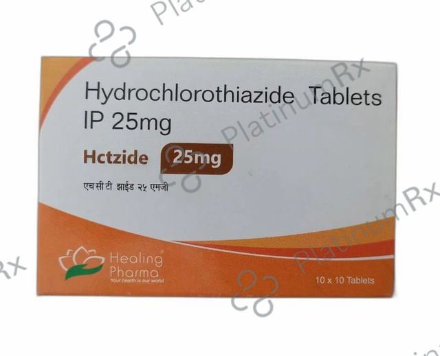 Hctzide 25mg Tablet 10s