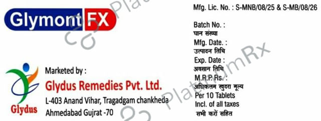 Glymont FX 120/10mg Tablet 10s