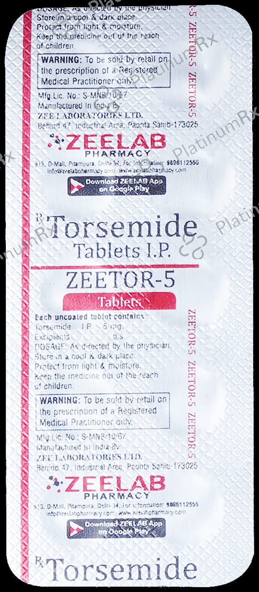 Zeetor 5 Tablet