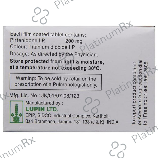 Fibrodone 200mg Tablet 10s