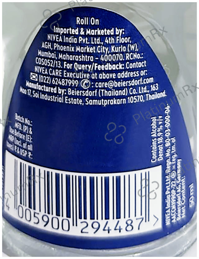 Nivea Men Deodorant Roll On Cool Kick 50ml