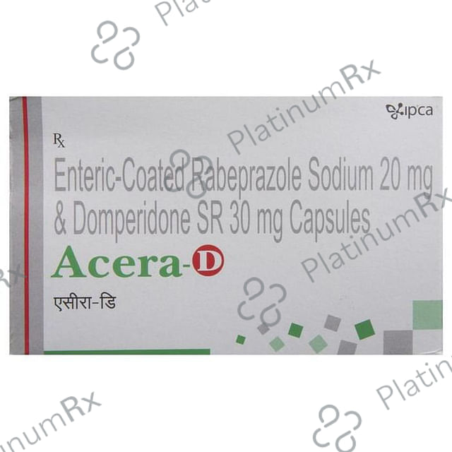 Acera D 30/20mg Capsule SR 10s
