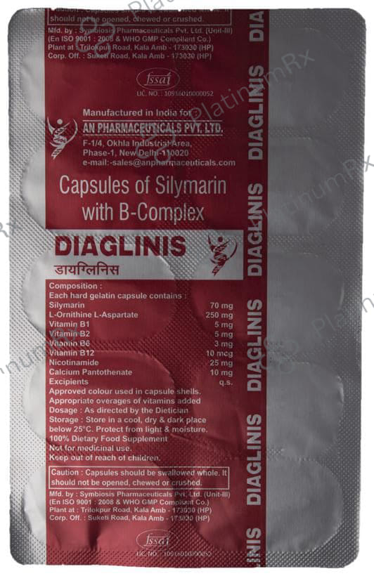 Diaglinis Capsule 10s