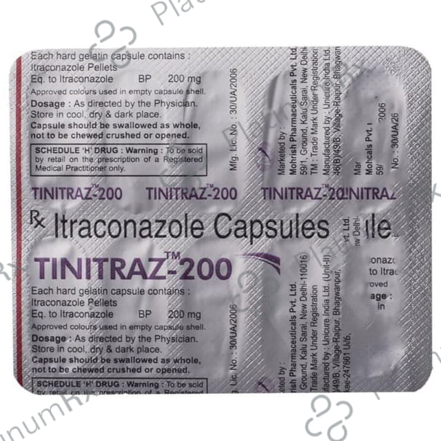 Tinitraz 200mg Capsule 10s