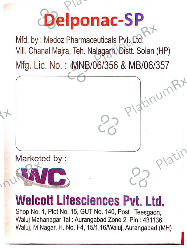 Delponac SP Tablet