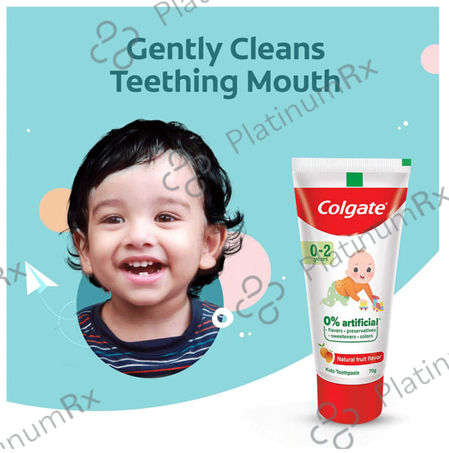 Colgate Natural Fruit Toothpaste for Kids (0-2 Years)
