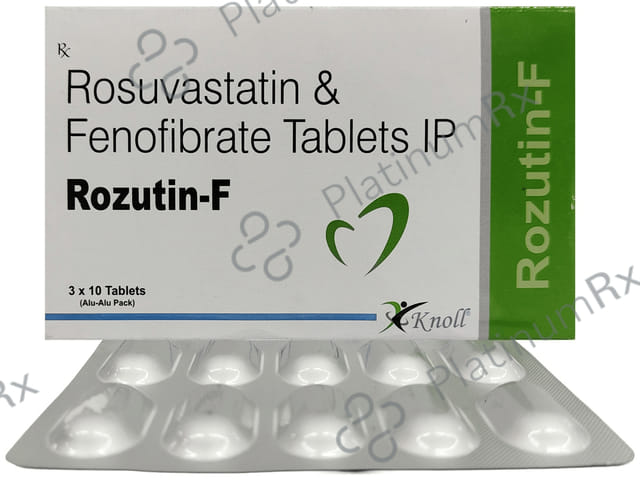 Rozutin F 160mg/10mg Tablet