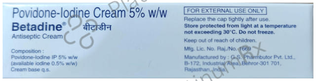 Betadine Cream 10gm
