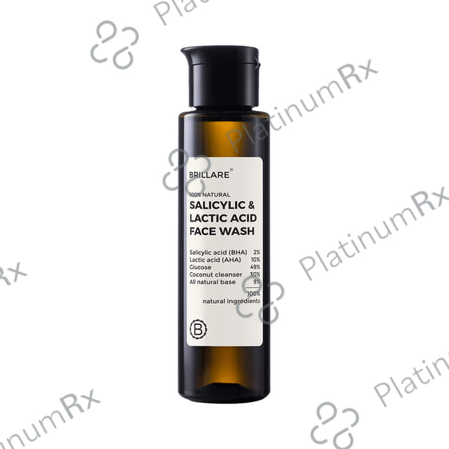 Brillare Salicylic & Lactic Acid Face Wash