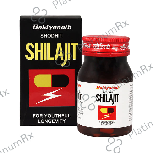Baidyanath (Noida) Shodhit Shilajit Capsule
