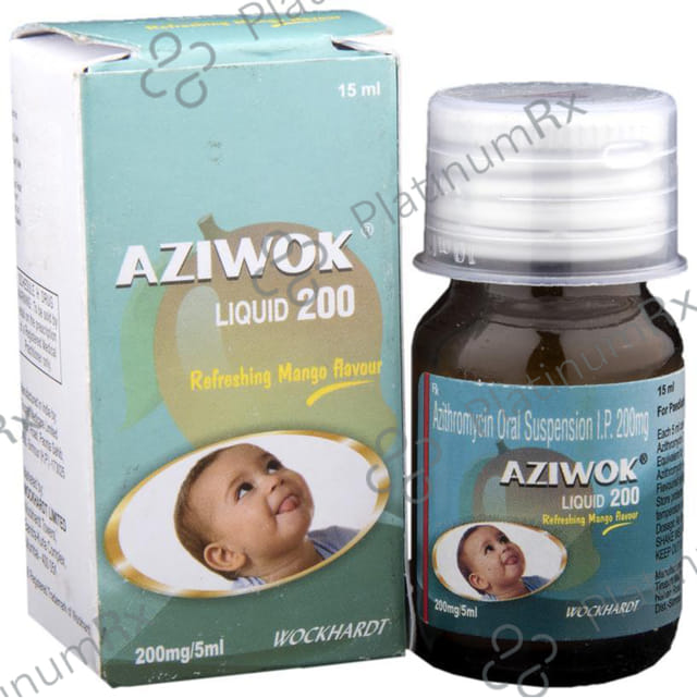 Aziwok 200mg Liquid Mango 15ml