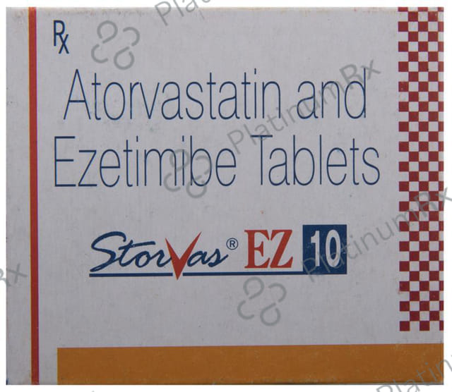 Storvas EZ 10/10mg Tablet 10s