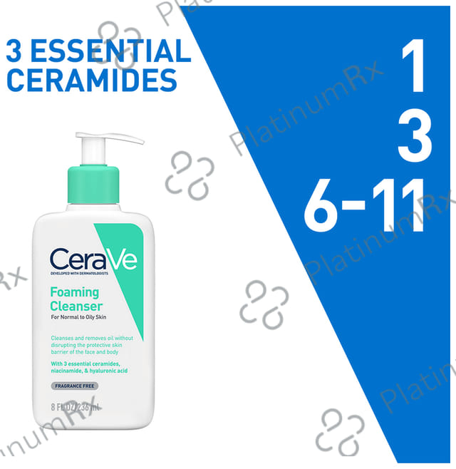 CeraVe Foaming Cleanser for Normal & Oily Skin 236 ml