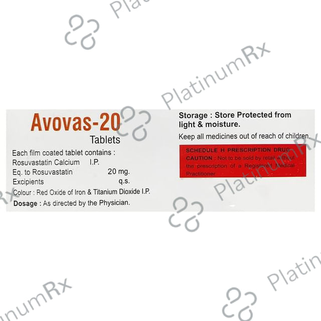 Avovas 20 Tablet