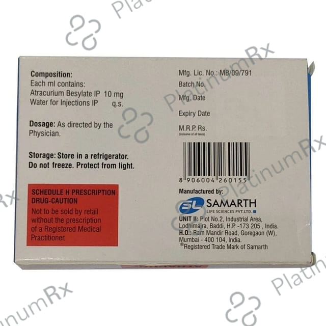 Atrapure 50mg Injection 5ml