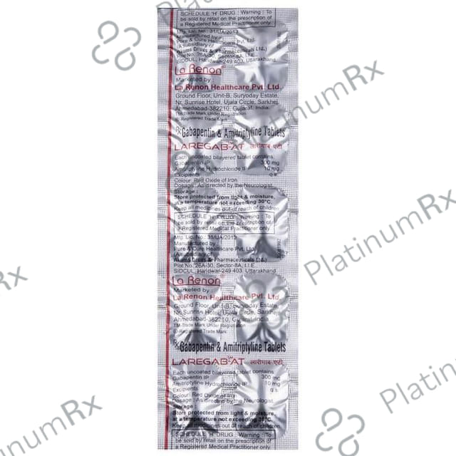 Laregab AT 10/300mg Tablet 10s