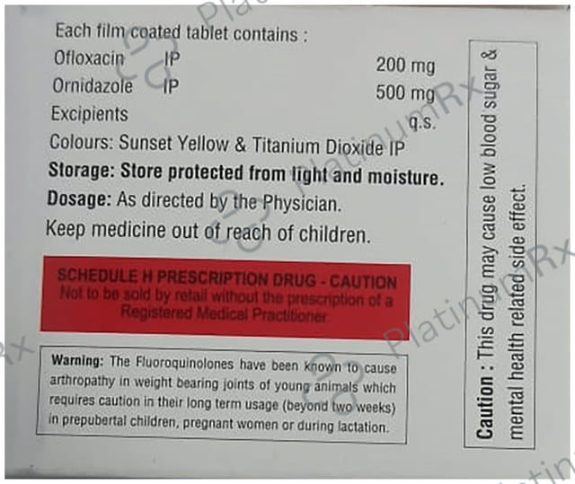 Onrid 200/500mg Tablet 10s