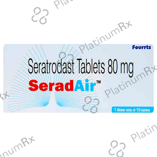 Seradair 80mg Tablet 10s