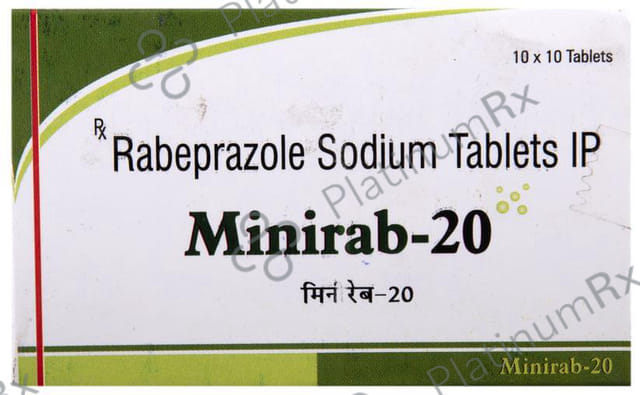 Minirab 20mg Tablet 10s