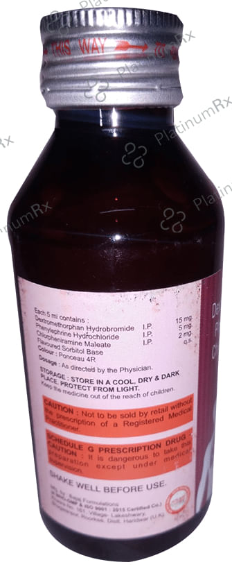 Wytuss-DMR Syrup Mint Sugar Free