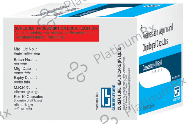 Curevastatin 10 Gold Capsule