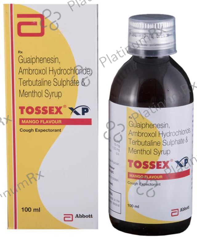 Tossex XP Expectorant Mango Syrup 100ml