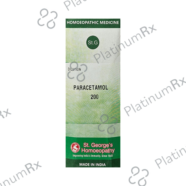 St George 125mg Paracetamol Dilution 200 30ml