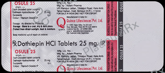 Osule 25mg Tablet 10s